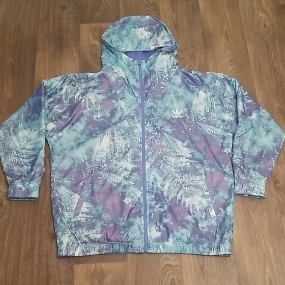 3 piece Adidas Originals Ocean Elements Leggings Jacket Crop Tee - Picture 5 of 14